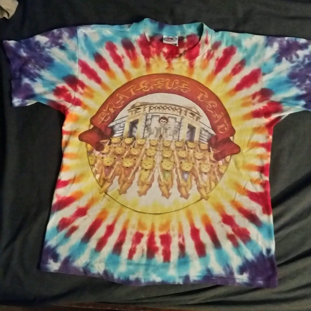Vintage 1994 Grateful Dead tie-dye tee size L